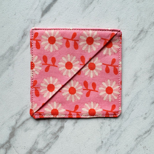 Pink Daisy Corner Bookmark