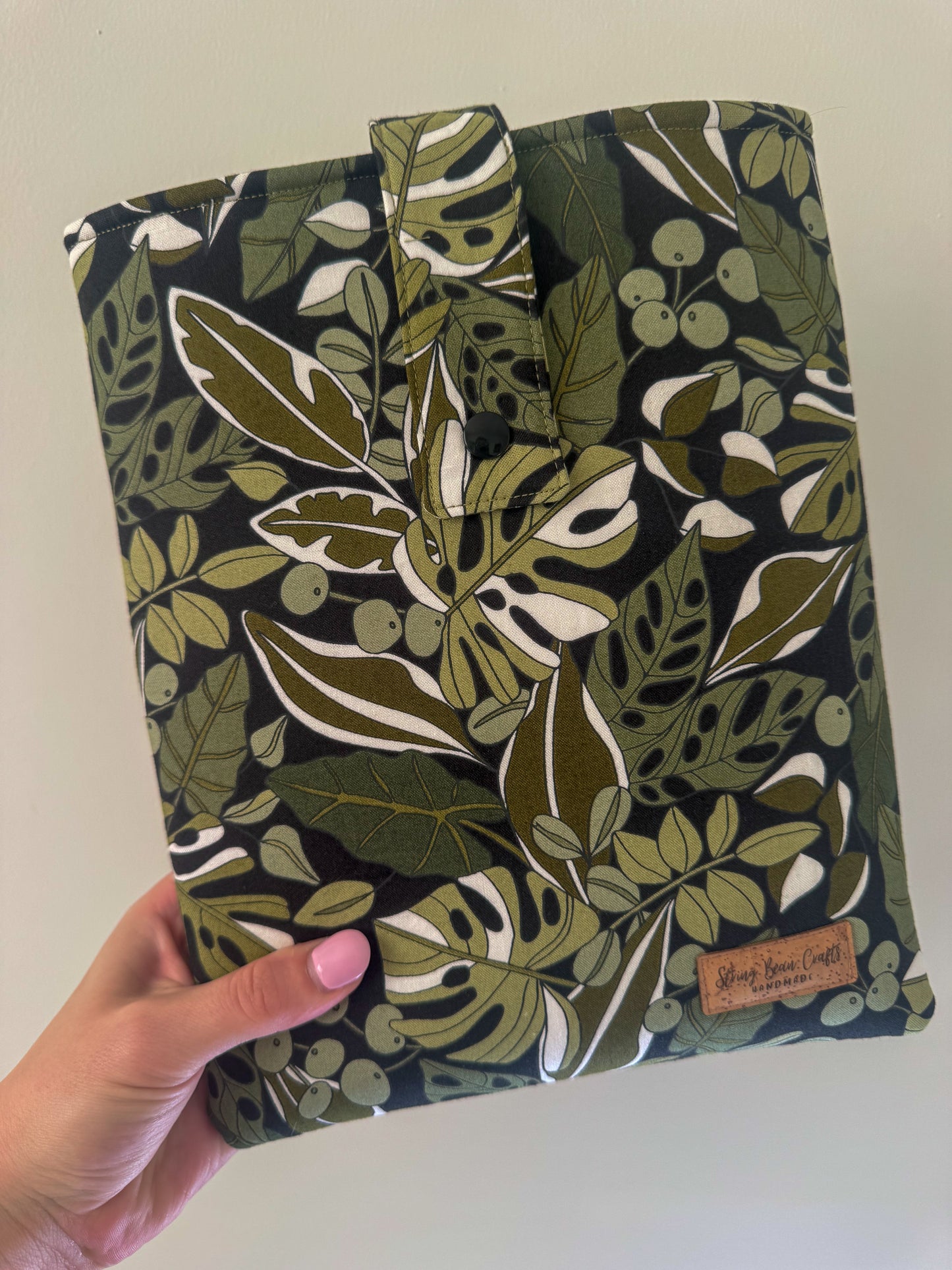 Monstera Book Sleeve
