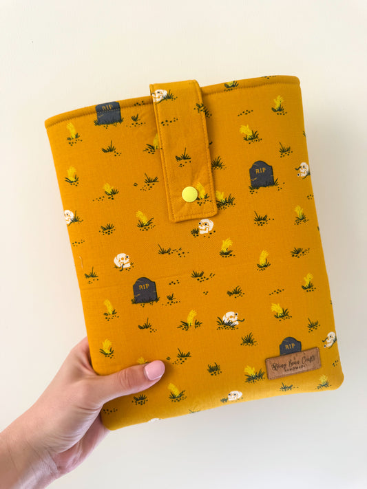Spooky Skull Book Sleeve