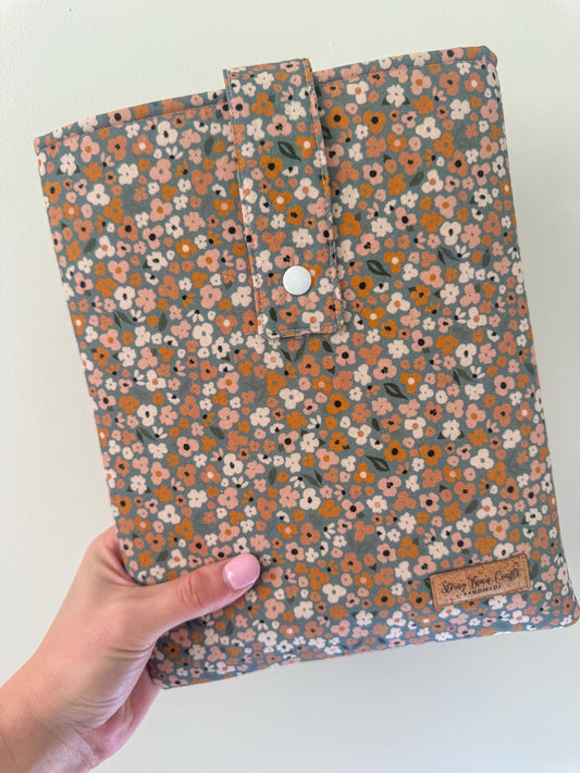 Mini Multi Floral Book Sleeve