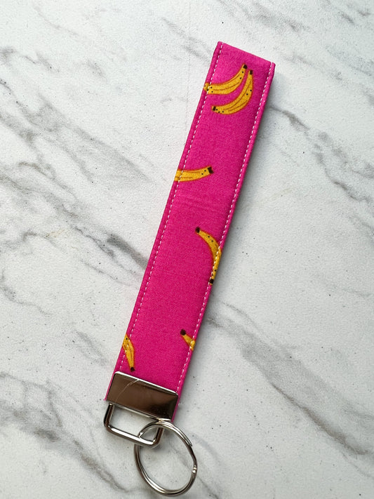 Go Bananas Key Wristlet